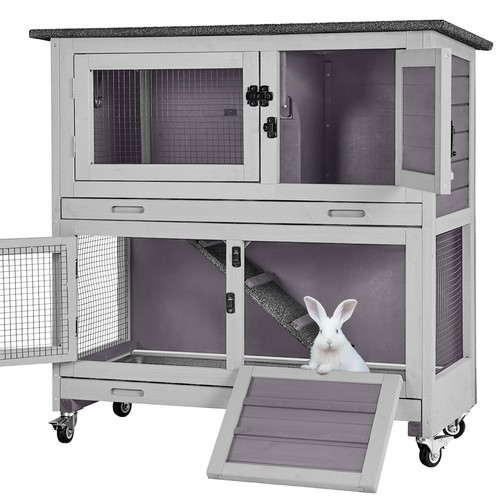 Indoor outdoor rabbit - outdoor, hutch