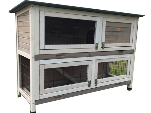 4ft rabbit hutch guinea pig - hutch,