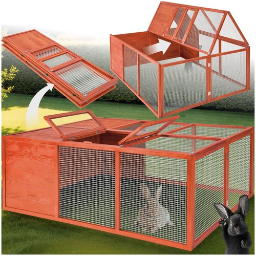 Rabbit hutch run pet - hutch,