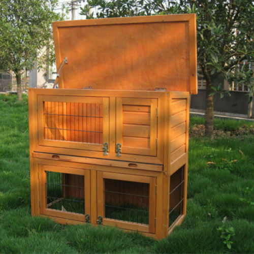 Rabbit guinea pig hutch - /,