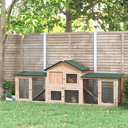 Large rabbit hutch - large, hutch,