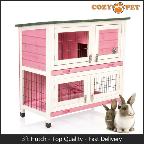 Rabbit hutch 3ft cozy pet - by,