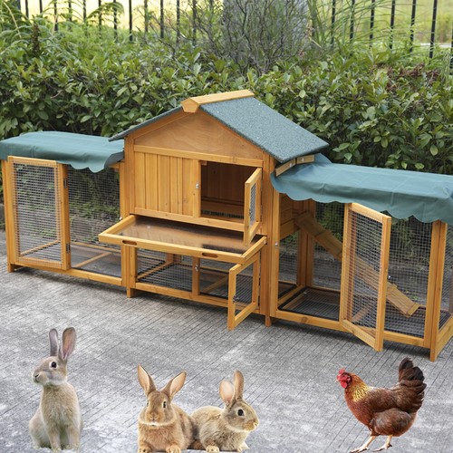 Extra large rabbit - large, hutch