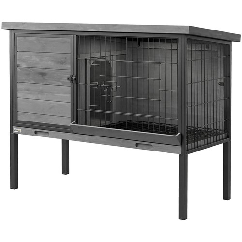 Elevated rabbit hutch outdoor - hutch,