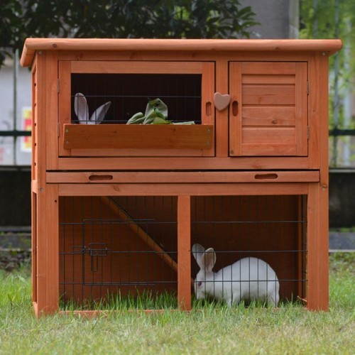 3ft rabbit hutch guinea - rabbit, /
