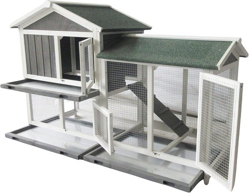 Rabbit hutch hutches run - hutches, runs